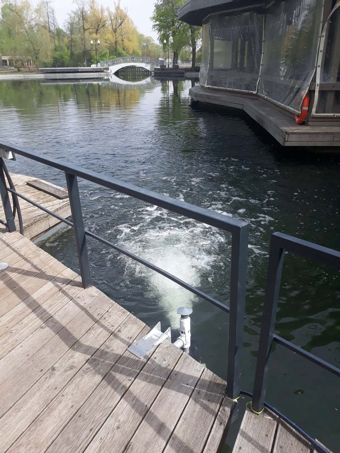 Аэратор Поток Причал Аэратор Поток Причал